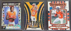 2025 Panini Football Pat Bryant 3 Card Rookie Insert/Parallel Lot - Picture 1 of 2