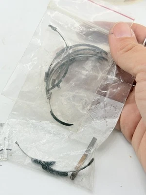 Random Watch Parts Pocket Watch Case Springs Moon Shaped Metal Edge - Image 1 of 4