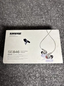 SHURE SE846-CL-A Auricolari In-Ear Auricolari Monitor IEM Giappone Scatola Aperta - Foto 1 di 7