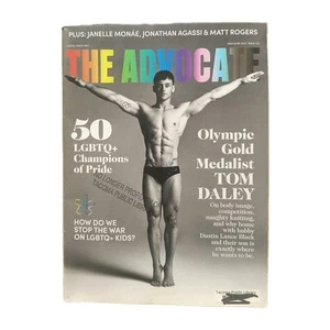 Advocate Magazine LBGTQ May / June 2022 Olympic Gold Medalist Tom Daley - Bild 1 von 3