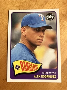 2003 Upper Deck Vintage - Alex Rodriguez #158 SP  - Bild 1 von 2