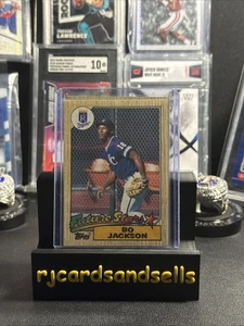 Tarjeta de béisbol 1987 Topps Future Stars Bo Jackson #170 RC novato - Imagen 1 de 2