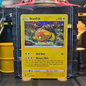 Stunfisk Silberner Sturm Pokémon TCG 055/195 Schwert & Schild Common - Bild 1 von 6