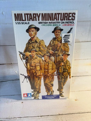 Model Kit Tamiya 1:35 scale British Infantry on Patrol - Image 1 of 2