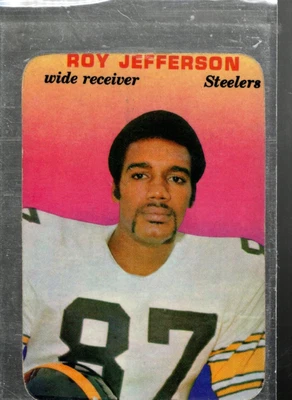 B4615- 1970 Topps Glossy Inserts #17 Roy Jefferson - EX-MT - Image 1 of 2