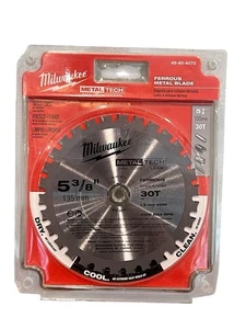Milwaukee 48-40-4070 5-3/8" 30T Ferrous Metal Circular Saw Blade - Picture 1 of 4
