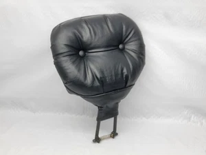 97-23 Harley Touring Front Pillow Button Style Driver Rider Backrest Genuine OEM - Picture 1 of 11