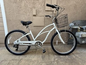 Electra Townie Cruiser 7 Speed Shimano New Tires Basket Super Lightweight - Picture 1 of 9