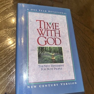 TIME WITH GOD - THE NEW TESTAMENT FOR BUSY PEOPLE  ;  ISBN 0-8499-5002-3 - Picture 1 of 5