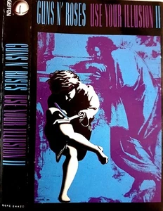 Guns N' Roses Use Your Illusion II Cassette ☆ 1991 Geffen ☆ Civil War, Knockin’ - Picture 1 of 6