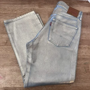 Levi’s 501 90’s Ankle Damen Premium Jeans, 27x27, silber, Button Fly - Bild 1 von 8
