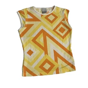 Vintage Nike Dryfit Women’s  Baby Style Tee Xs USA Geometric  - Picture 1 of 6