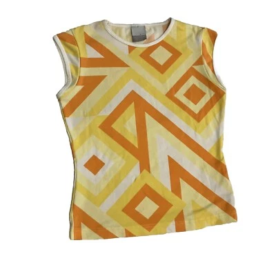 Vintage Nike Dryfit Women’s  Baby Style Tee Xs USA Geometric  - Image 1 of 4