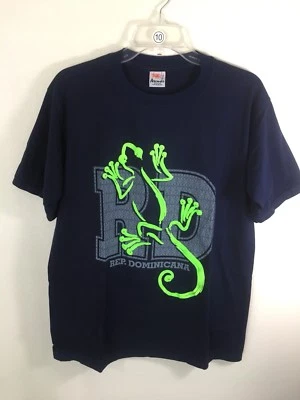 CAMISA HOMBRE REPÚBLICA DOMINICANA COLOR AZUL OSCURO TALLA GRANDE  Foto 1 de 4