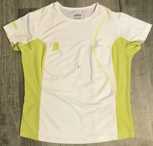 PRINCE Aero Tech Performance Wicking SS Crew Athletic Medium Shirt Poly/Spandex - Picture 1 of 10