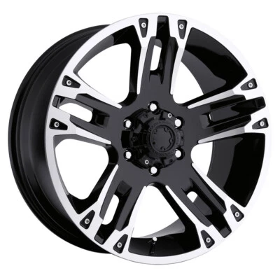 ULTRA 235 Maverick 20X9 6X139.7 ET18 Gloss Blk/ Diamond Cut & (Qty of 1) - Image 1 of 2