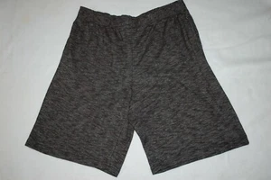 Mens Thick Knit Shorts BACK WHITE MARLED Athletic Lounge Casual SIZE L 36-38 - Picture 1 of 1