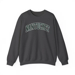 Felpa Nantucket regali girocollo camicia girocollo uomo - Foto 1 di 8