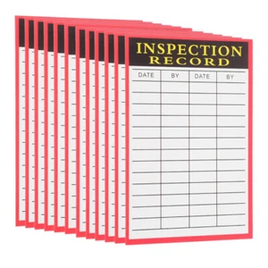 100 Sheets Überprüfen Sie Die Karteikarte Clip Kabel Wiederverwendbar - Bild 1 von 12