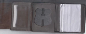 NYC Police Officer Tri-Fold money/CC Wallet (Badge Not Included) CT09 - Picture 1 of 3