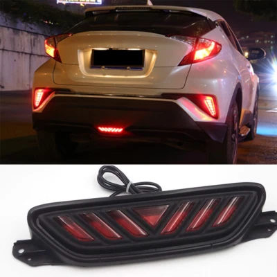 For 2016-2021 Toyota CHR C-HR Rear Bumper LED Tail Light Brake Signal Light - Image 1 of 4