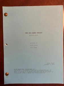 The Big Bang Theory TV Script Revised Pilot - Jim Parsons - copy. - Picture 1 of 4