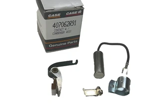 CASE IH CONTACT w/ CONDENSER ASSY, IGNITION POINT SET, for FARMALL, 407062R91 - Picture 1 of 3