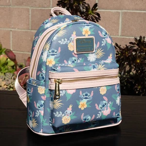 NWT Loungefly Disney Lilo & Stitch: Stitch Pastel Mini Backpack *New with Tags* - Picture 1 of 6