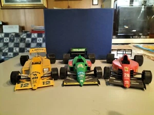 BURAGO 1/24 - LOTUS HONDA 97/T - BENETTON FORD B 188 - FERRARI 641/2 - FERRARI F - Foto 1 di 24