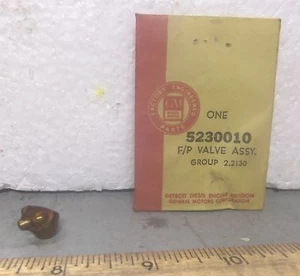 Vintage Detroit Diesel - Relief Valve Stem Assembly - P/N: 5230010 (NOS) - Picture 1 of 10