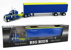 2023 DCP 1:64 *BIG RIGS #12 *DSD TRANSPORT* Peterbilt 379 Flattop ROLL TARP NIB - Picture 1 of 9