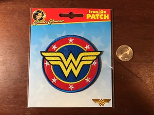 DC Comics Wonder Woman Emblem Iron-On Patch NEW ATA-BOY - Picture 1 of 3