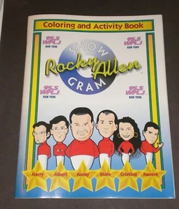 WPLJ Rocky Allen Showgram Radio Station Coloring and Activity Book 95.5 New York - Picture 1 of 10