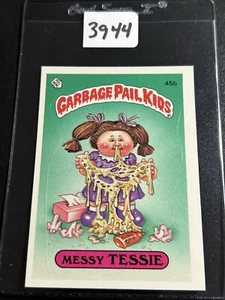 1985 Topps Garbage Pail Kids GPK Card Series 2 OS2 MATTE 45b Messy Tessie Nr MT+ - Picture 1 of 3