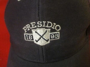 Presidio 1895 San Francisco Baseball Cap Hat Ahead Headgear Strapback Navy OSFA - Bild 1 von 8