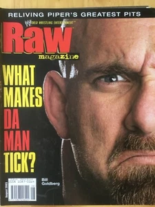 WWE RAW MAGAZINE - AUGUST 2003 - BILL GOLDBERG - TRIPLE H - RIC FLAIR - PIPER - Imagen 1 de 1