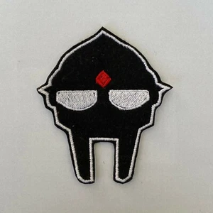Iron on Patch - MF Doom Jewel Mask Embroidered Hip Hop Rap - Picture 1 of 7