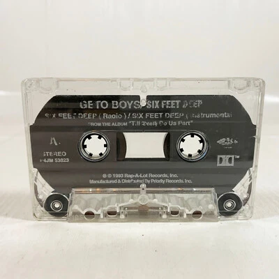 Geto Boys - Six Feet Deep [Single] (Cassette) Tape Only - Imagem 1 de 2
