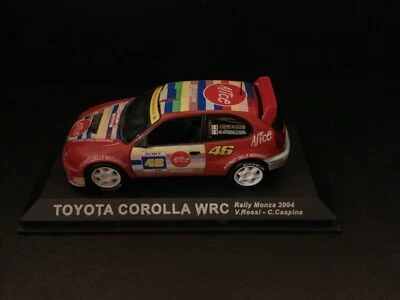 Toyota Corolla WRC #46 Rally Monza 2004 V. Rossi Diecast Car in scale 1/43 - Image 1 of 4