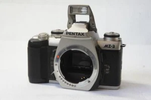 Pentax MZ‑3 Silver 35mm SLR Camera Body Only Tested Working Used from Japan - Picture 1 of 6