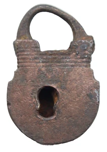 Antique Padlock Old Bronze Brass Lock (Y25-10) - Picture 1 of 4
