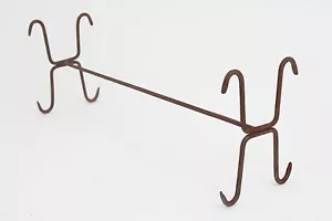Molde de azúcar grande Stand-Arte popular mexicano-Rústico-Hierro-Candelabro-12 Agujero - Imagen 1 de 1