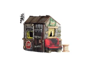 Woodland Scenics 5072 | Kids Clubhouse - Assembled Building | HO Scale - Picture 1 of 2