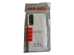VEN-DENS Gel Case For Samsung Galaxy S21/S30 Shockproof TPU Clear Cover - Picture 1 of 3