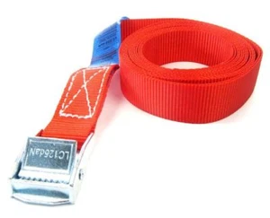 Spanngurt Befestigungsriemen Gurt Zurrgurt 4 Meter rot 1-100 Stück (935073) - Bild 1 von 1