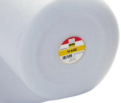 FUSIBLE FLEECE VLIESELINE H640 Volume Fleece Fusible Interfacing QUALITY - Image 1 of 2