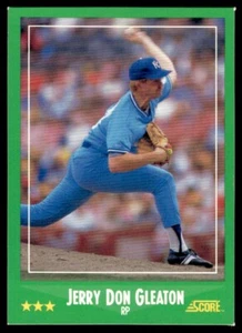 Partitura Jerry Don Gleaton 1988 Kansas City Royals #343 - Imagen 1 de 2
