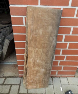 C3 Mooreiche 88x29x7 Bohle Brett Bog Oak Wasch Tisch Platte Altholz Drechselholz - Bild 1 von 6