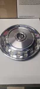 1957-1958 Mercury Monterey,Montclair,Turnpike Cruiser 14" Hub Caps Pair - Picture 1 of 7