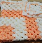 handmade+crochet+baby+blankets+cream+cycle+and+and+white+30+x+30
